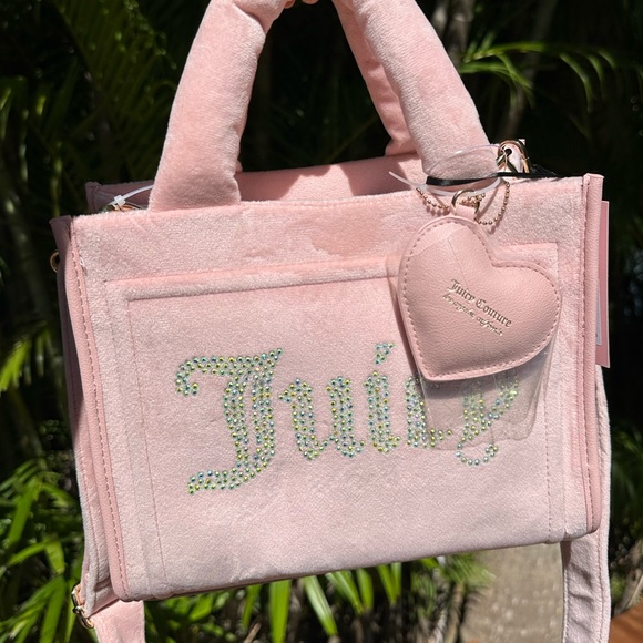 Juicy Couture Big Spender Mini Tote Pink Diamond - Picture 8 of 11